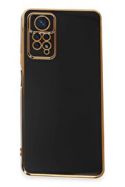 CepteToptan Xiaomi Redmi Note 12 Pro 4G Kılıf Volet Silikon - Siyah - DROPX2421-9669
