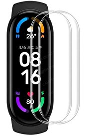 CepteToptan Xiaomi Mi Band 7 Polymer Nano Ekran Koruyucu - Şeffaf - DROPX9482-4793