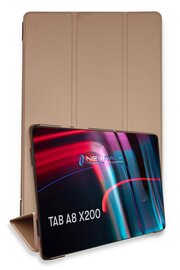 CepteToptan Samsung Galaxy X200 Tab A8 10.5 Kılıf Tablet Smart Kılıf - Rose Gold - DROPX2228-4205