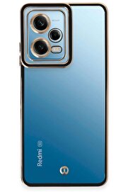 CepteToptan Xiaomi Redmi Note 12 5G Kılıf Liva Lens Silikon - Siyah - DROPX7160-8468