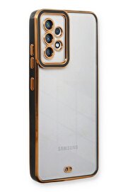CepteToptan Samsung Galaxy A73 5G Kılıf Liva Lens Silikon - Siyah - DROPX8142-7191