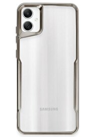 CepteToptan Samsung Galaxy A05 Kılıf Boyi Silikon Kapak - Titan Gri - DROPX6279-5680