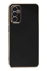 CepteToptan Samsung Galaxy M23 Kılıf Volet Silikon - Siyah - DROPX1572-7462