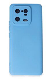 CepteToptan Xiaomi Mi 13 Pro Kılıf Nano içi Kadife Silikon - Mavi - DROPX9210-6861