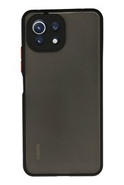 CepteToptan Xiaomi Mİ 11 Lite Kılıf Montreal Silikon Kapak - Siyah - DROPX6959-2518