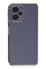 CepteToptan Xiaomi Redmi Note 12 Pro 5G Kılıf Volet Silikon - Mavi - DROPX1781-5917