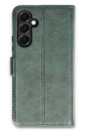 CepteToptan Samsung Galaxy A05S Kılıf Trend S Plus Kapaklı Kılıf - Yeşil - DROPX7746-8214