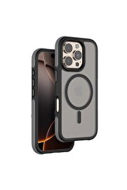 CepteToptan iPhone 16 Pro Orbit Magsafe Kapak - Siyah - DROPX8420-1995
