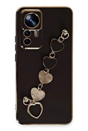 CepteToptan Xiaomi Mi 12T Pro Kılıf Esila Silikon - Siyah - DROPX7048-8487