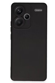 CepteToptan Xiaomi Redmi Note 13 Pro Plus Kılıf Nano içi Kadife Silikon - Siyah - DROPX2318-7914