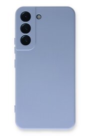CepteToptan Samsung Galaxy S22 Plus Kılıf Nano içi Kadife Silikon - Lila - DROPX6694-7190