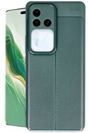 ykavm Newface Vivo V30 5G Kılıf Auto Focus Kapak - Koyu Yeşil