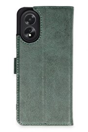 CepteToptan Oppo A38 Kılıf Trend S Plus Kapaklı Kılıf - Yeşil - TOABM5553-3309