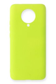 CepteToptan Xiaomi Redmi K30 Pro Kılıf Nano içi Kadife Silikon - Sarı - DROPX4101-3495