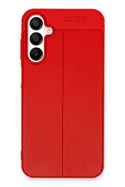 CepteToptan Samsung Galaxy A55 5G Kılıf Auto Focus Kapak - Kırmızı - DROPX6203-3874