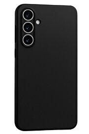 CepteToptan Samsung Galaxy A55 5G Kılıf First Silikon - Siyah - DROPX3336-1907
