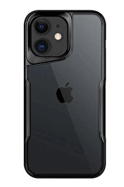 CepteToptan iPhone 11 Kılıf Boyi Silikon Kapak - Siyah - NEO5787-7123