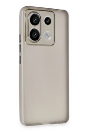 CepteToptan Xiaomi Redmi Note 13 Pro 5G Kılıf Silikon - Gri - DROPX8426-4524