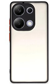 CepteToptan Xiaomi Redmi Note 13 Pro 4G Kılıf Montreal Silikon Kapak - Siyah - DROPX2563-3580
