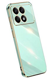 CepteToptan Xiaomi Poco X6 Pro Kılıf Volet Silikon - Açık Yeşil - DROPX3578-2703