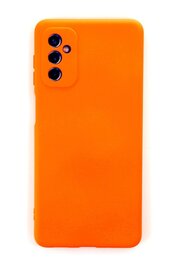 CepteToptan Samsung Galaxy M52 5G Kılıf Nano içi Kadife Silikon - Turuncu - DROPX8161-1005