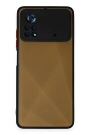 CepteToptan Xiaomi Poco X4 Pro 5G Kılıf Montreal Silikon Kapak - Siyah - DROPX7926-4063
