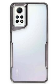 CepteToptan Xiaomi Redmi Note 12 Pro 4G Kılıf Boyi Silikon Kapak - Siyah - DROPX7355-7445