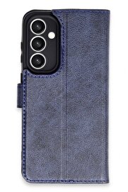 CepteToptan Samsung Galaxy S23 FE Kılıf Trend S Plus Kapaklı Kılıf - Lacivert - DROPX9844-7189