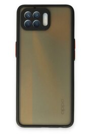 CepteToptan Oppo Reno 4 Lite Kılıf Montreal Silikon Kapak - Siyah - DROPX1506-6293