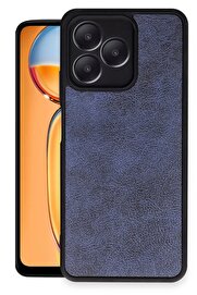CepteToptan Realme Note 50 4G Kılıf Aras Deri Kapak - Lacivert - DROPX3906-5926