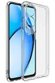 CepteToptan Oppo A60 Kılıf Lüx Şeffaf Silikon - DROPX2001-4182