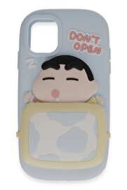 CepteToptan iPhone 12 Kılıf Poky Karakter Silikon Kapak - Desen 3 - DROPX5647-1283