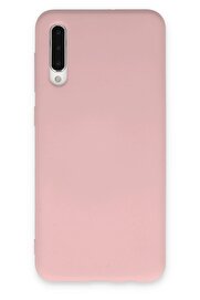 CepteToptan Samsung Galaxy A30S Kılıf Nano içi Kadife Silikon - Pudra - DROPX8111-6127