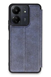 CepteToptan Xiaomi Redmi 13C Kılıf Flip Cover - Lacivert - aa7170-4330