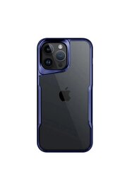 CepteToptan iPhone 16 Pro Max Kılıf Boyi Silikon Kapak - Lacivert - DROPX2341-3524