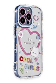 CepteToptan iPhone 14 Pro Max Kılıf Reflexion Desenli Kapak - Desen 1 - DROPX7668-4873