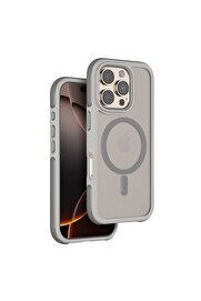 CepteToptan iPhone 16 Pro Max Orbit Magsafe Kapak - Titan Gri - DROPX8177-5195