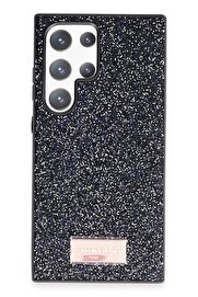 CepteToptan Samsung Galaxy S24 Ultra Bright Simli Kapak - Siyah - DROPX9223-1917