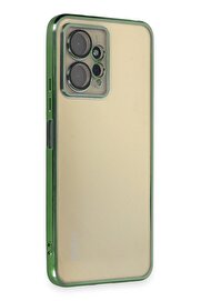 CepteToptan Xiaomi Redmi Note 12 4G Kılıf Lensli Silikon - Yeşil - DROPX2139-3573