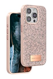 CepteToptan iPhone 14 Pro Bright Simli Kapak - Pembe - DROPX4568-9949