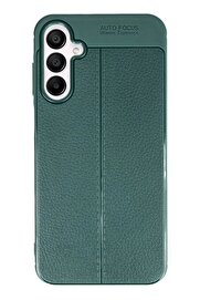 CepteToptan Samsung Galaxy A25 5G Kılıf Auto Focus Kapak - Koyu Yeşil - DROPX4008-5517