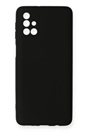 CepteToptan Samsung Galaxy M31S Kılıf First Silikon - Siyah - DROPX9082-7670