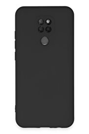 CepteToptan General Mobile GM 20 Kılıf Nano içi Kadife Silikon - Siyah - DROPX1733-2046