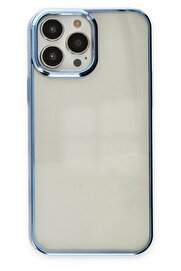 CepteToptan iPhone 14 Pro Kılıf Element Silikon - Sky Blue - DROPX1248-8557