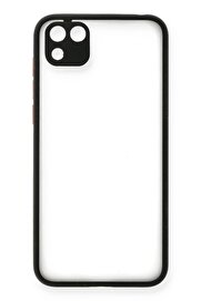 CepteToptan Huawei Y5P Kılıf Montreal Silikon Kapak - Siyah - DROPX7370-5875