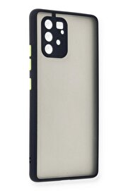 CepteToptan Samsung Galaxy A91 / S10 Lite Kılıf Montreal Silikon Kapak - Lacivert - DROPX4559-9023