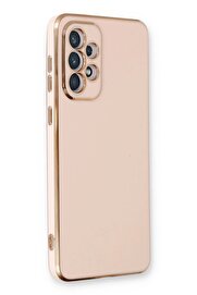 CepteToptan Samsung Galaxy A33 5G Kılıf Volet Silikon - Pembe - DROPX5862-1748