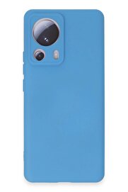 CepteToptan Xiaomi Mi 13 Lite Kılıf Nano içi Kadife Silikon - Mavi - DROPX1673-1911