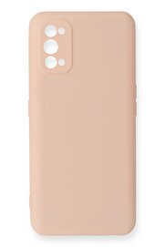 CepteToptan Realme 7 Pro Kılıf Nano içi Kadife Silikon - Pudra - DROPX4033-8854
