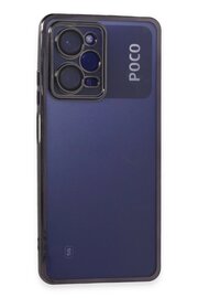 CepteToptan Xiaomi Poco X5 Pro 5G Kılıf Lensli Silikon - Mor - BRH027754-9638